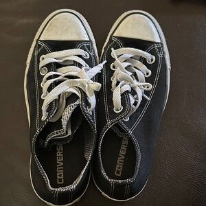Converse Classic Black Canvas Shoes